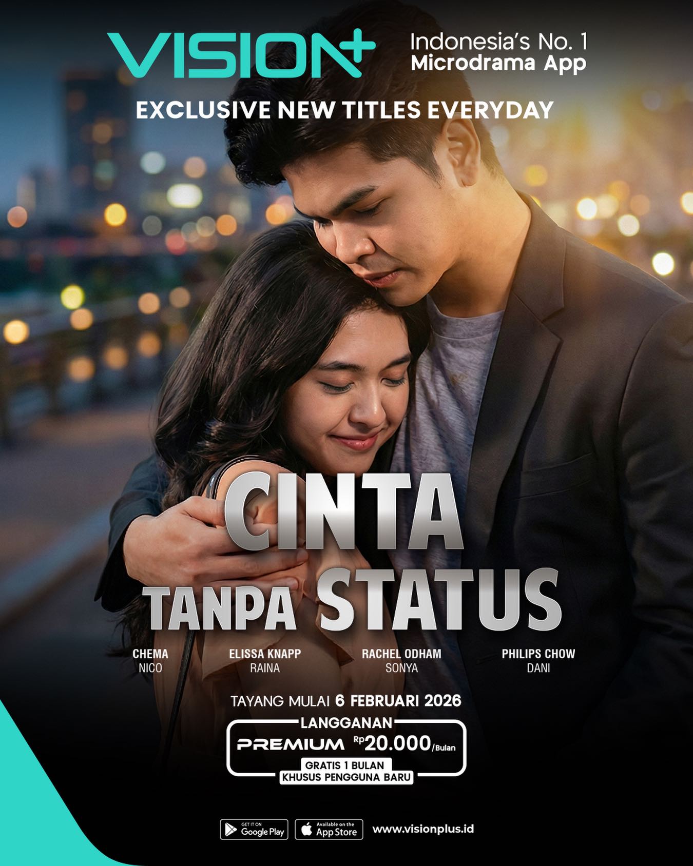 Poster Cinta Tanpa Status